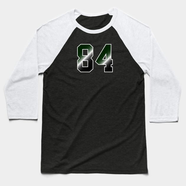 number 84 Baseball T-Shirt by Eric Okore